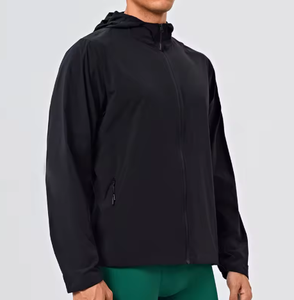 Men's Softshell Windbreaker Jacket Windproof <b>Waterproof</b> <b>Warm</b> Hooded Softshell with Comfortable Fit - Product Image 2