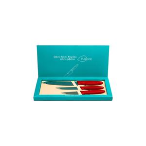 Ensemble de couteaux de cuisine en acier inoxydable Pure Line, 3 pièces - Product Image 4