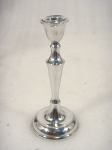 Bougeoir en argent moderne - Product Image 4