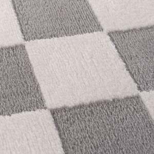 Modern Jute Rectangular Checkerboard <b>Rug</b> for Living Room Hallway <b>Bedside</b> - Product Image 3