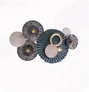 Artesanías de pared de hierro de calidad confiable, obras de arte en metal que infunden vida a interiores neutros con audaces diseños, decoración para bodas - Product Image 5