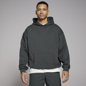 Custom Made High Quality Washed <b>Black</b> Color <b>Men's</b> Hoodie 100% Cotton Pocket Design Screen Printing <b>Plain</b> Pullover Hoodie For <b>Men</b> - Product Image 6