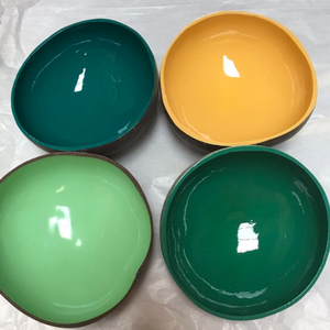 Tazón Artesanal de Cáscara de Coco Ecológico, Tazón Duradero para Uso Diario |   Utensilios de Cocina Orgánicos - Product Image 3