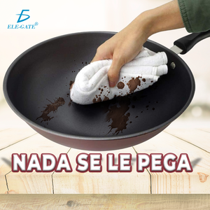 Set di Pentole da Cucina Antiaderenti Moderno e Classico in 3 Pezzi, Pentola Quadrata in Ferro con Fondo a Spirale e Rivestimento in Marmo, Compatibile con Fornelli a Gas - Product Image 2