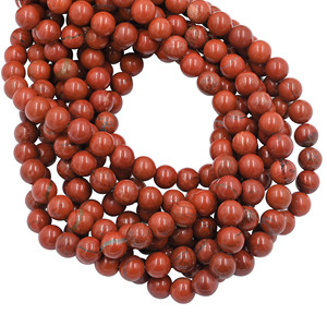 Natural <b>Red</b> Jasper 10 To 12 MM Smooth Round Shape Gemstone 13 Inches <b>Beads</b> Strand For Jewelry Making - Product Image 2