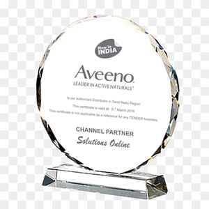 แผ่นโลหะอะคริลิคคริสตัลสลักลายด้วยเลเซอร์เป็นมิตรต่อสิ่งแวดล้อมหรูหราได้รับการยอมรับจากพนักงานยอดเยี่ยม - Product Image 3