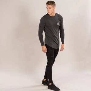 Camiseta Deportiva Personalizada al por Mayor para Hombre, 13 Colores, Lisa, de Verano, Manga Corta, Corte Regular, Estilo Urbano, Ecológica, Transpirable, de Secado Rápido - Product Image 2