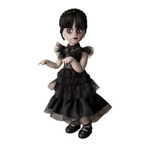 Muñeca Living Dead Dolls Wednesday, Modelo Bailarina para Niñas, 30 cm, Linda Muñeca BJD Mini con Accesorios de Vinilo, Algodón y Plástico - Product Image 1