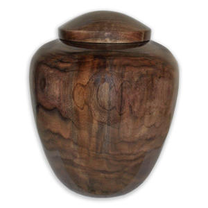 Urne funéraire en laiton d'élégance de conception en bois avec la couleur et les tailles adaptées aux besoins du client pour la maison aux prix de gros - Product Image 1