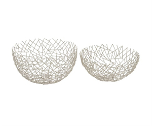 Bols en métal nouveau style personnalisés faits à la main pour servir des collations bol d'ustensiles de cuisine japonais de forme ronde en métal tendance - Product Image 1