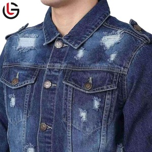 Veste en jean d'hiver pour hommes, respirante, 100 % coton, avec logo personnalisé, haute qualité, imperméable, écologique, pour l'extérieur, vente en gros - Product Image 5