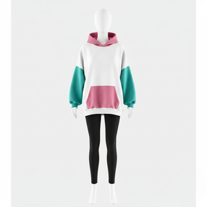 เสื้อสเวตเตอร์แบบยูนิเซ็กซ์เสื้อมีฮู้ดผสมผ้าฝ้ายปักลายสำหรับผู้ชายสำหรับฤดูหนาว - Product Image 4