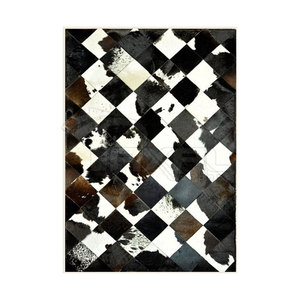 Alfombras rectangulares de piel de vaca hechas a medida, último estilo con tamaño personalizado, cantidad a granel, alfombras de piel de vaca - Product Image 3