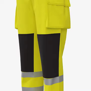 Pantalones de Trabajo de Seguridad Reflectantes para Hombre, Certificación CE, Alta Visibilidad, Transpirables, de Poliéster, Impermeables, con Bolsillos, Logotipo LED Personalizado - Product Image 5