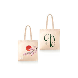 New Arrival Customized Print 100% Pure Cotton Tote <b>Bag</b> <b>Reusable</b> Washable Tote <b>Bag</b> for Women - Product Image 5