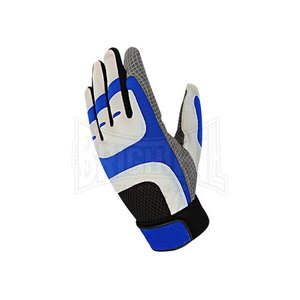 Guantes de bateo de béisbol de cuero suave con logotipo personalizado Guantes de bateo profesionales Guantes de béisbol profesionales personalizados - Product Image 4
