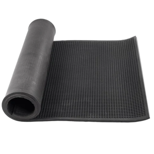 8 MM Checkered <b>Rubber</b> <b>Mat</b> Anti Slip Non Conductive Insulating Sheet for Industrial & Electrical Use - Product Image 1