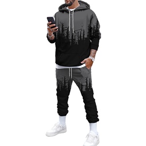 Sweat à capuche sport avec logo personnalisé pour hommes Survêtement décontracté en polyester avec impression par sublimation Été Hiver Taille XL - Product Image 4