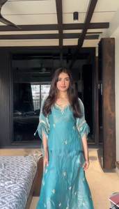 Salwar Kameez traditionnel indien pakistanais de créateur, robe Bollywood, tenue de soirée, costume de mariage - Product Image 3