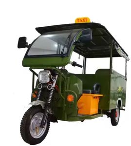 รถตุ๊กตุ๊กไฟฟ้าสำหรับผู้ใหญ่แบบใหม่เอี่ยม สำหรับบรรทุกผู้โดยสาร 8 คน แบบเปิดประทุน - Product Image 3