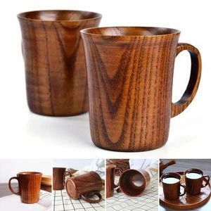TASSE À BIÈRE EN BOIS PERSONNALISÉE AVEC POIGNÉE MULTI FORME Tasse EN BOIS VINTAGE Tasse à boire de style médiéval en bois Occasion de Noël - Product Image 3