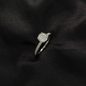 Igi-แหวนแต่งงานโรยด้วยเพชรธรรมชาติขนาด10K 14K 18K ประดับทองในห้องทดลอง - Product Image 1