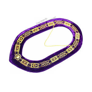 Meilleure vente franc-maçonnerie Regalia col Grand rang robe complète col officiers Unifo tissu brodé fabriqué maçonnique Regalia - Product Image 4