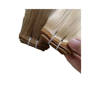 Luxury Quality Russian Hair 150gram Invisible Single Weft Double Drawn Full end Human Hair Extension