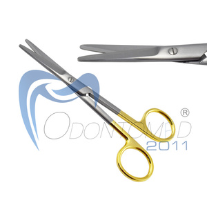 Ciseaux chirurgicaux Odontomed 2011 Mayo en carbure de tungstène 5 1/2" à extrémités arrondies/à extrémités droites, modèle de classe I ODM-50-64E CE - Product Image 6