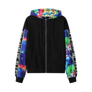 2025 Classic Zipper Style <b>Rhinestone</b> Tracksuit Set Soft <b>Fabric</b> Lounge Wear Cotton Made <b>Rhinestone</b> Tracksuit - Product Image 2