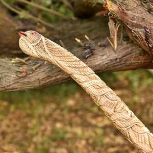 Hache Viking à double tête de haute qualité, forgée à la main, en acier à haute teneur en carbone, pour le camping en plein air, la survie, avec un étui en cuir fin - Product Image 6