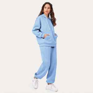 Chándales de invierno para mujer de último diseño, chándal de algodón 100% para mujer, Jersey transpirable, chándal, traje para correr 2025 - Product Image 6