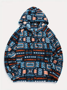 Ropa de invierno para mujer de calidad superior, nuevo diseño de estilo, jersey de lana, sudaderas con capucha, cuello con capucha, técnicas teñidas lisas - Product Image 6