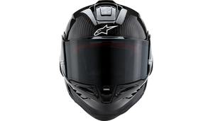 MEJOR PROVEEDOR, CASCO ALPINESTARS SUPERTECH R10 DE CARBONO SÓLIDO NEGRO, TODAS LAS TALLAS, Garantía de 3 Años, Origen Estadounidense - Product Image 4