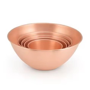 Cuenco Clásico de Cobre con Artesanía Tradicional, Perfecto para Servir Sopas, Guisos y Comidas Culturales Recién Cocinadas - Product Image 4