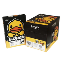 Papel de Copia Blanco B.DUCK A4, Ligero, 80 g/m², Duradero, Hecho en Tailandia para un Rendimiento Óptimo