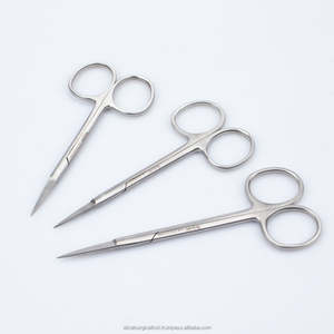 เครื่องมือผ่าตัดอุปกรณ์ห้องปฏิบัติการทันตกรรมกรรไกรตัดม่านตาทางการแพทย์กรรไกรพยาบาลสแตนเลสคุณภาพสูง - Product Image 1