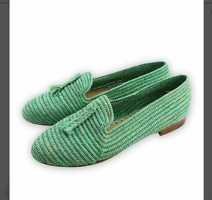 Handmade Slip-on <b>Shoe</b> De Raffia - Handicraft in Morocco by Local Raffia , Gift Idea - Product Image 1