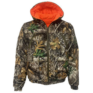 Veste de chasse légère imperméable à coque souple réversible à motifs imprimés pour les sports de plein air en hiver, la pêche, la randonnée, le camping - Product Image 2