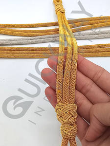 Cordón Decorativo de Hilo de Oro y Plata Ceremonial para Gorras de Uniforme - Product Image 4
