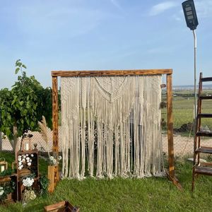 Arco Grande Bohemio para Decoración de Paredes de Boda, Cortina Colgante para Fondo - Product Image 2