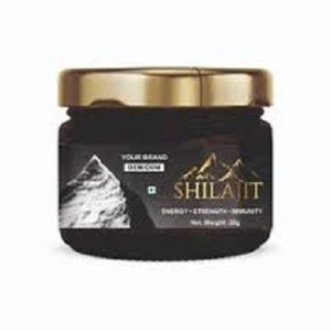 Resina de Shilajit cruda más pura del Himalaya rica en ácido fúlvico para fuerza potencia resistencia exportada de la India en contenedor de vidrio - Product Image 2