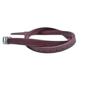 Heavy Duty Genuine Leather Durable Stirrups for English Riding Equestrian Horse Accessories with Customized Color & Size - Product Image 1