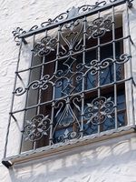 Ventanas Metálicas Personalizadas para Exteriores, Diseños Modernos y Sencillos, Color Personalizado, Reja de Hierro Forjado Decorativa y de Seguridad, Nguyen