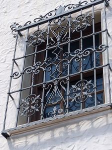 Cửa sổ Kim Loại Tùy chỉnh ngoài trời với thiết kế đơn giản hiện đại tùy chỉnh màu sắc trang trí an ninh cửa sổ sắt rèn nướng - Product Image 3