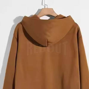 Sweat à capuche baggy épais et chaud 100% coton pour hommes coupe régulière personnalisée respirant fabriqué au Pakistan - Product Image 6