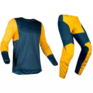 Jersey y pantalones de Motocross de diseño personalizado para hombres, traje de carreras de Motocross de alta calidad - Product Image 1