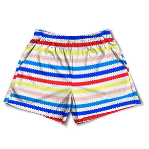 Customized <b>Bandana</b> Sublimation Mesh Shorts Heavy GSM Mesh Shorts Available in All Colors and Custom Designs Made in Pakistan - Product Image 1