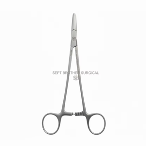 Forceps artériels droits, hémostatique chirurgical, acier inoxydable, instrument médical à verrouillage - Product Image 1