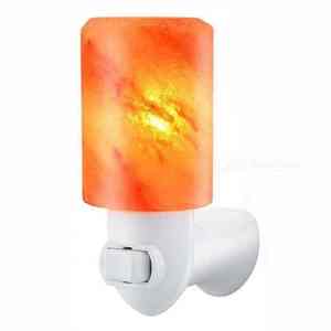 Mini lámpara de pared de sal del Himalaya rosa de cristal Natural tallada a mano, purificador de aire, decoración del hogar, artesanía Anwar - Product Image 4